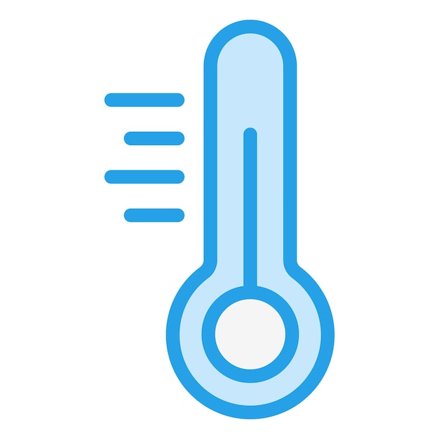 Thermometer Vector Icon Design Illustration