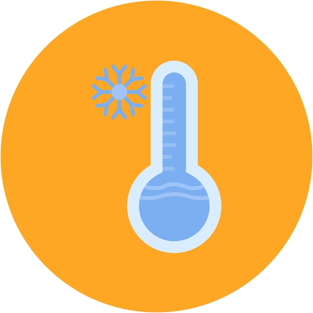 Thermometer Vector Illustration Style