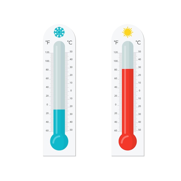Thermometer vectorillustratie