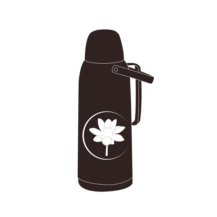 Vector thermos icon vector illustration design
