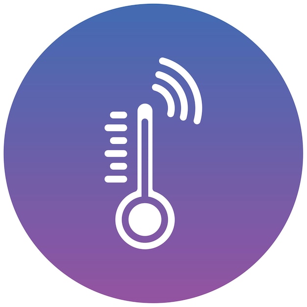 온도 조절기 터 일러스트레이션