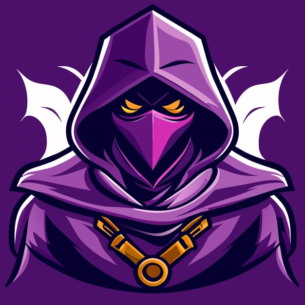 Thief character vector graphics