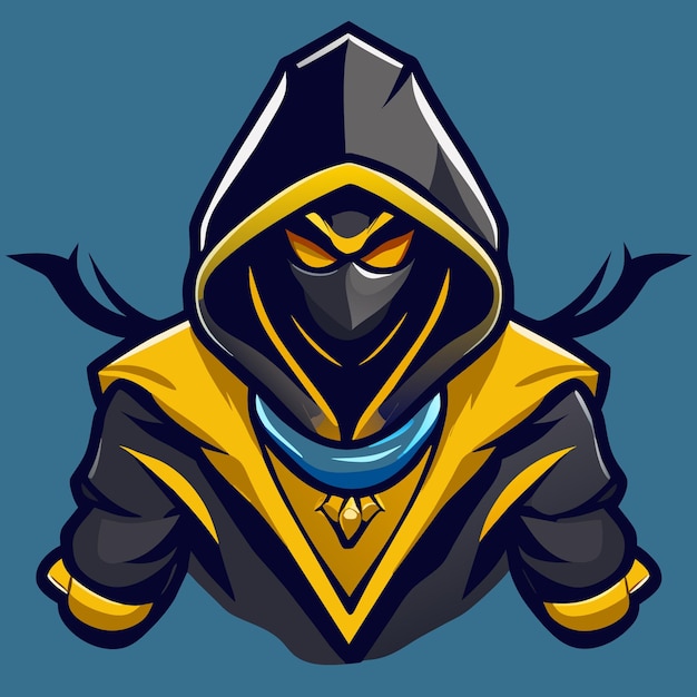 Premium Vector | Thief mascot character design