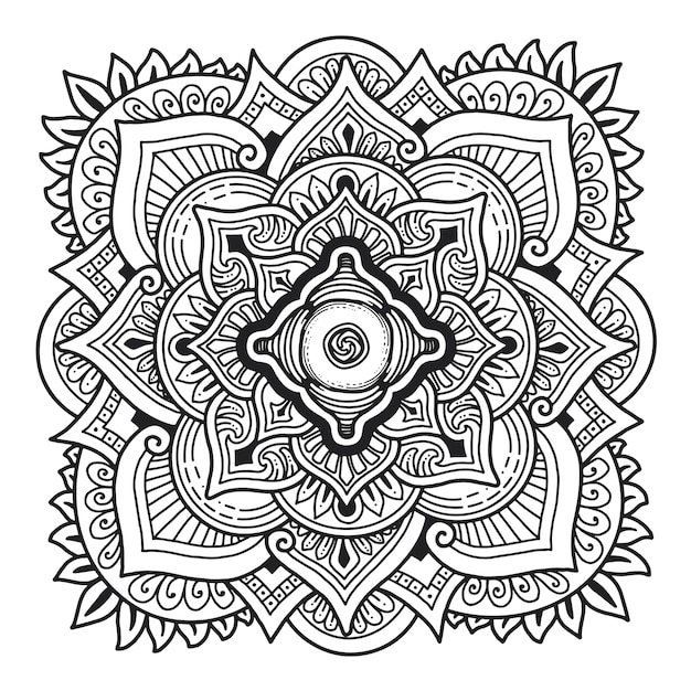 Third eye mandala