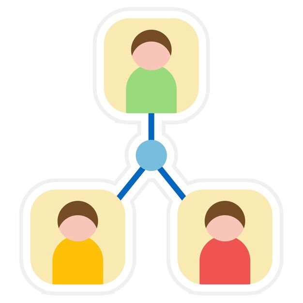 Third Party Flat Illustration