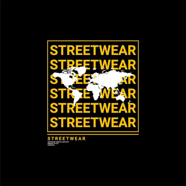 このデザインは、Tシャツ、ジャケット、パーカー、洋服、ストリートウェアなどに使用できます。