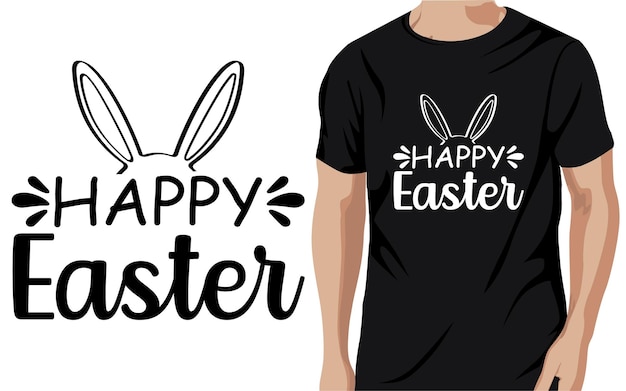 Vettore questa t-shirt stampabile per il giorno di pasqua