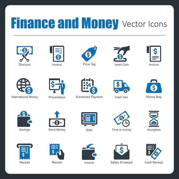 이것은 20 개의 아름다운 수공예 픽셀 완벽한 금융 및 돈 터 아이콘의 컬렉션입니다.