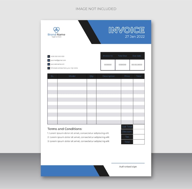 Vector this is invoice design template template. business invoice design template. this is corporate invoice design design.