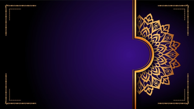이것은 럭셔리 장식 만다라 이슬람 배경, 아라베스크 스타일입니다.