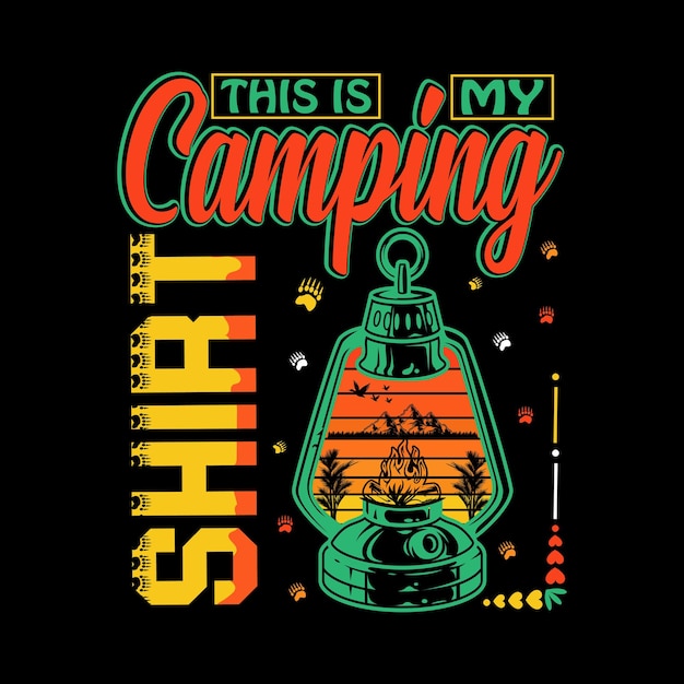 This Is My Camping Shirt