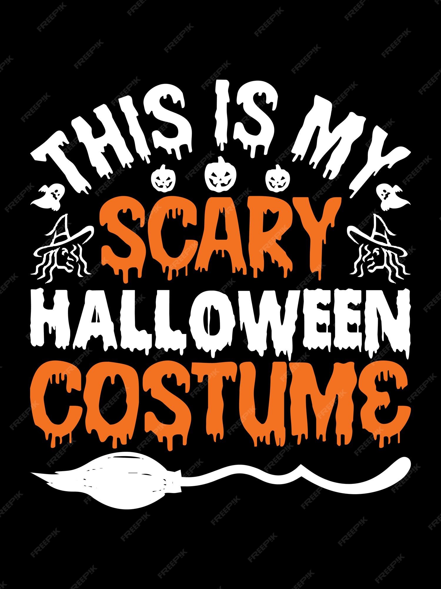 THIS IS MY SCARY TEACHERHALLOWEEN T SHIRT 11572478 Vector Art at Vecteezy