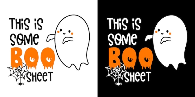 Vector this is some boo sheet cute ghost