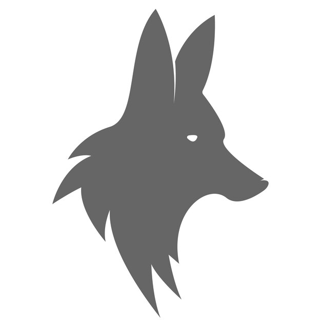 This is vector of fox icon illustration design