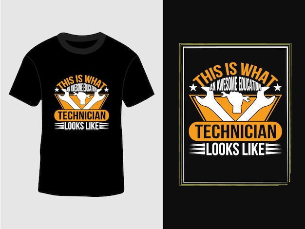 This is what technical t shirt design