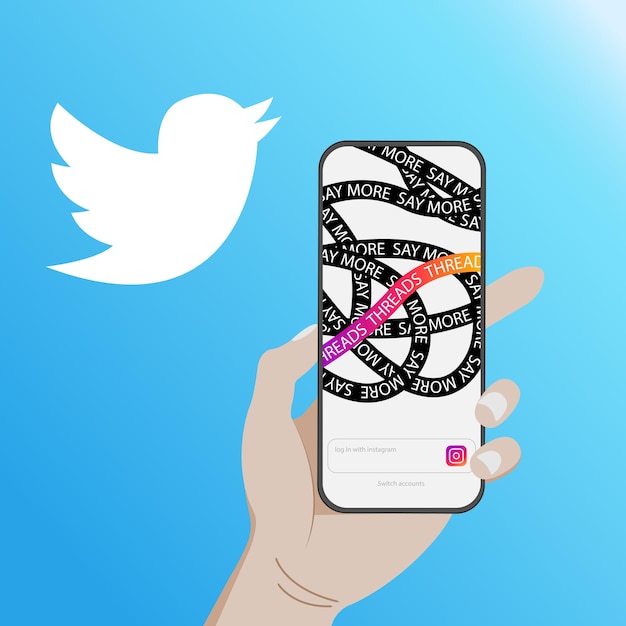 Threads een nieuwe applicatie van meta platforms wordt door een twitter-concurrent genoemd