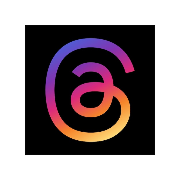 Вектор логотипа threads eps svg ai скачать бесплатно логотип приложения threads логотип потоков instagram мета