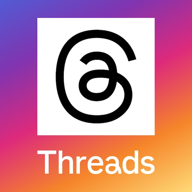 Threads logo vector eps svg ai free download threads app logotype logo of threads instagram meta