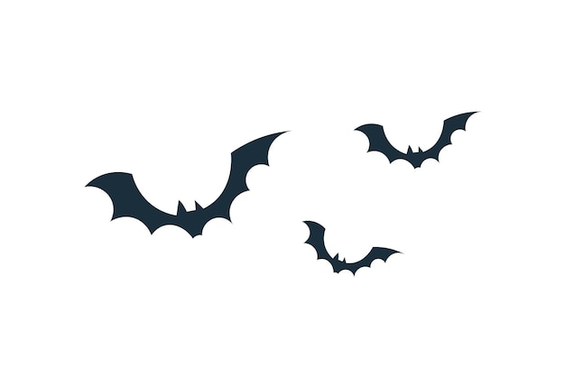 Vector three bats icon