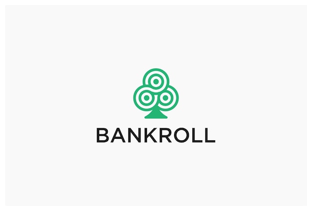 Three circles with roll logo design