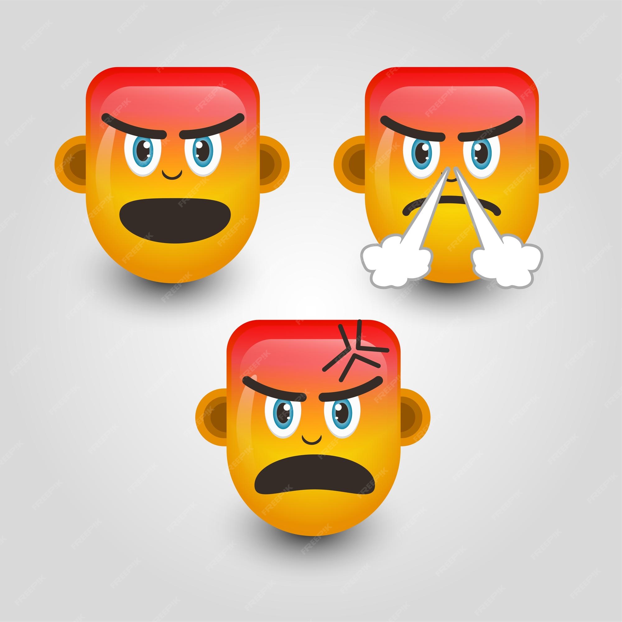 animated emoticon angry