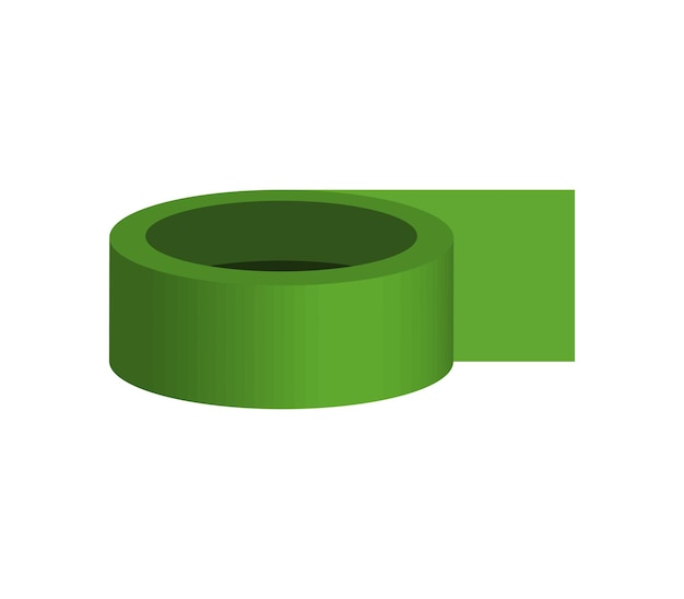 Three-dimensional adhesive tape