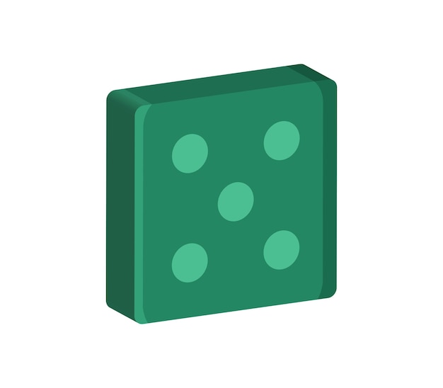 Vector three-dimensional dice