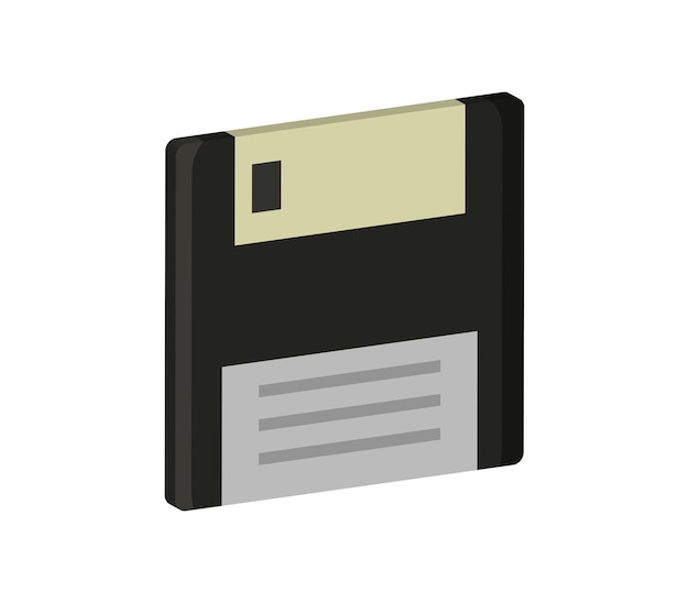 Three-dimensional floppy disk