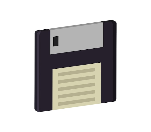 Three-dimensional floppy disk