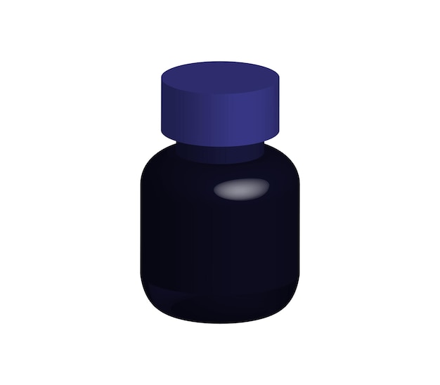 Three-dimensional ink bottle