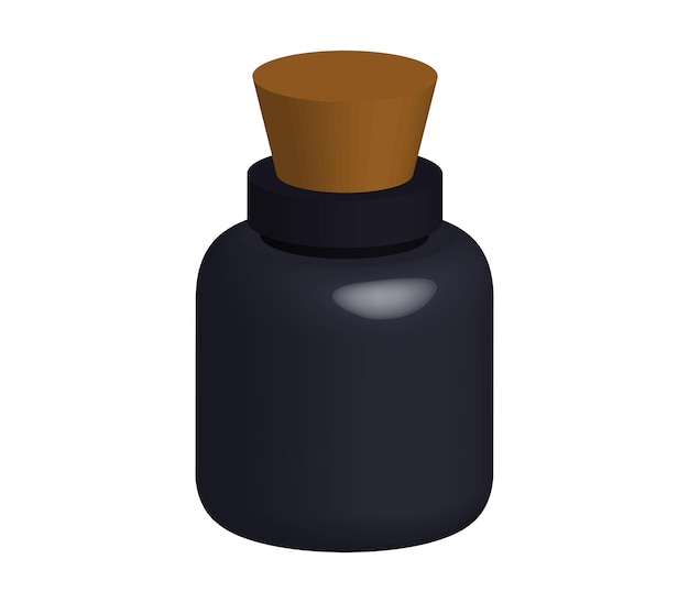 Three-dimensional ink bottle