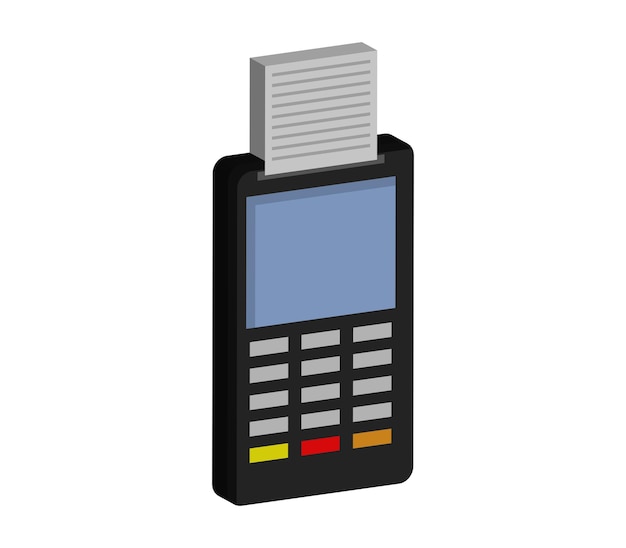 Vector three-dimensional pos terminal