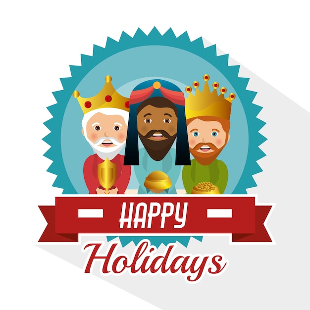 three wise kings manger design