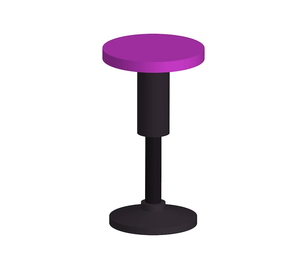 Threedimensional bar stool