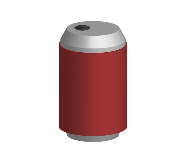 Threedimensional beer can