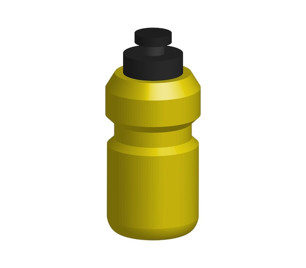 Threedimensional bike bottle