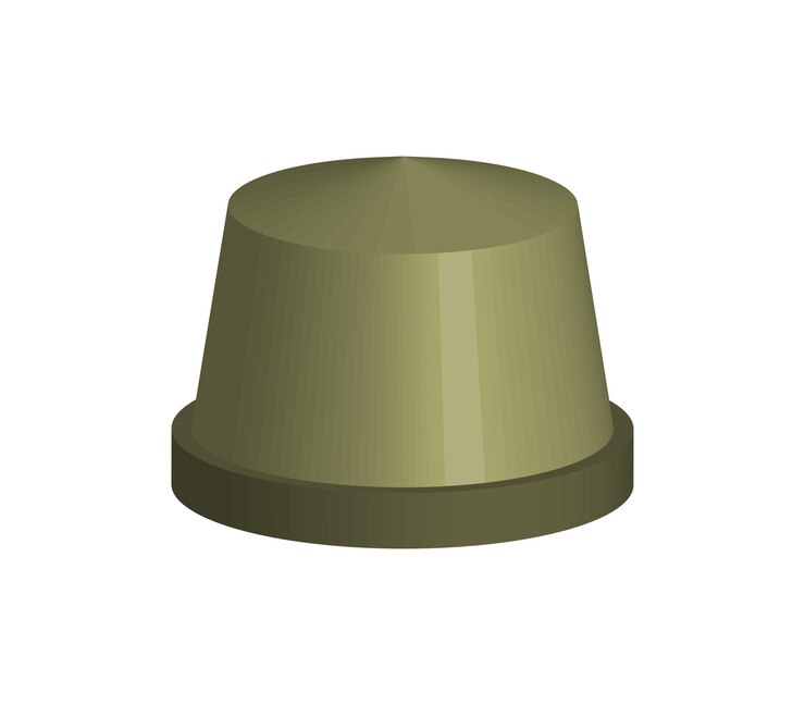 Vector threedimensional coffee capsules
