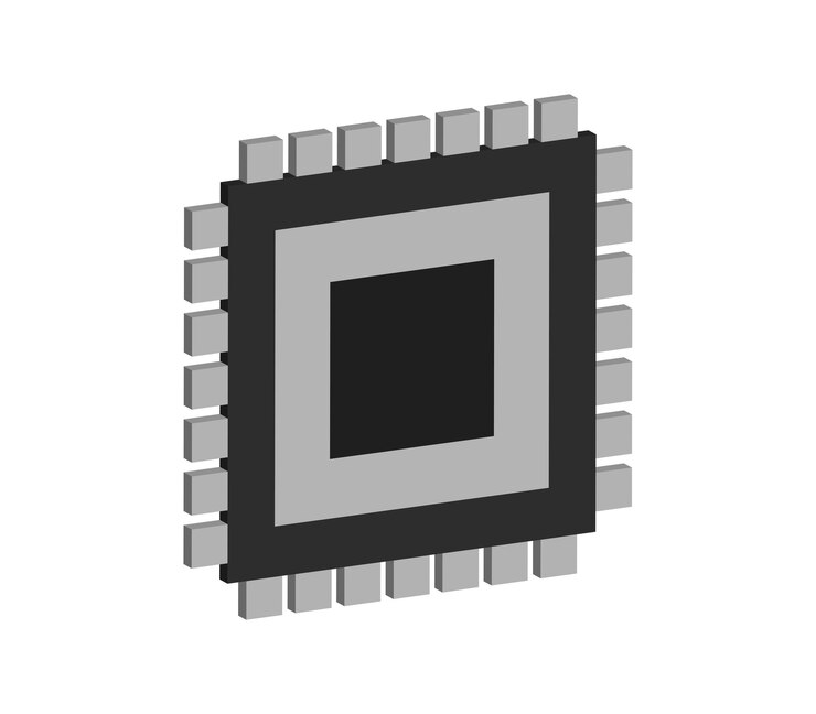 Vector threedimensional microchip