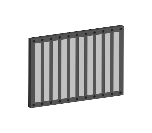 threedimensional prison window