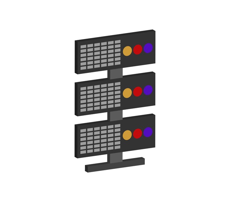 Vector threedimensional server