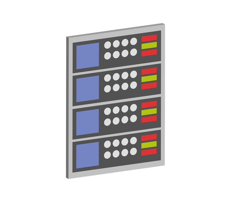 Vector threedimensional server