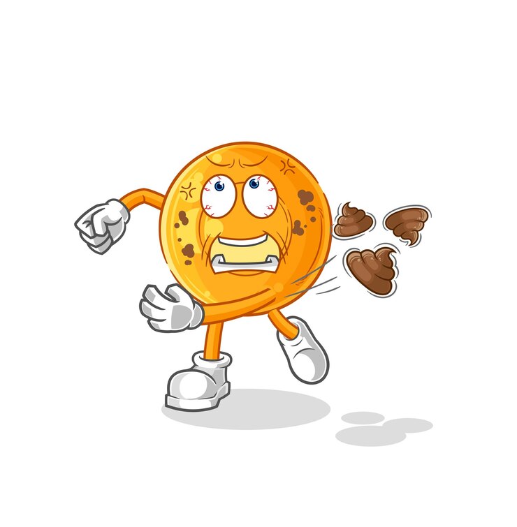 Vector throat lozenges throwing shit vector