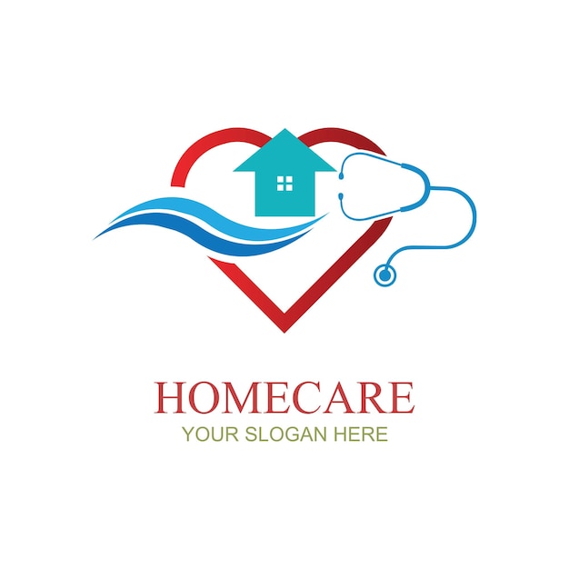 Thuiszorg logo sjabloon Medical Home logo