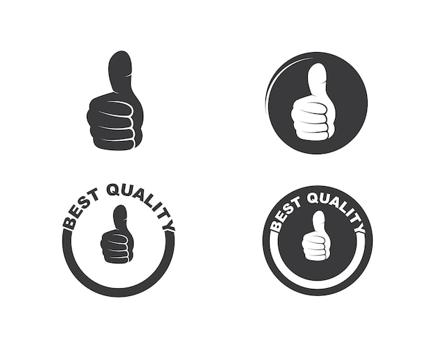 Thumb hand up icon vector illustration design