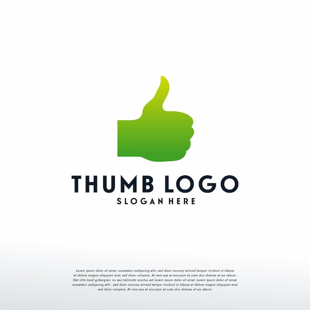 Vector thumb logo designs template, like logo designs vector, logo symbol icon