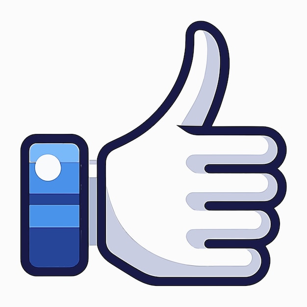 a thumb up with a thumb up