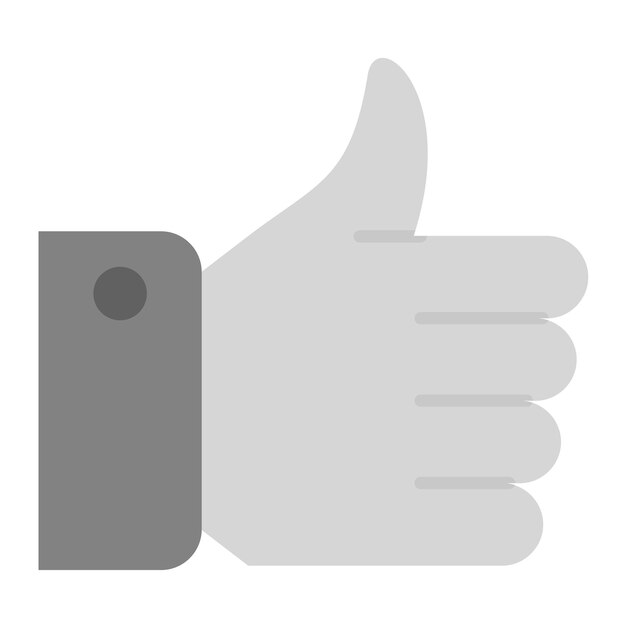 Vector thumbs up icon vector afbeelding kan worden gebruikt voor donaties