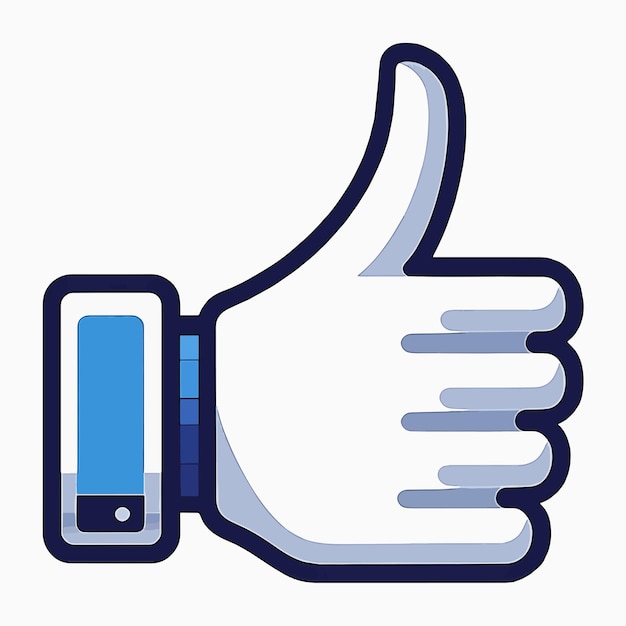 a thumbs up sign that says thumbs up