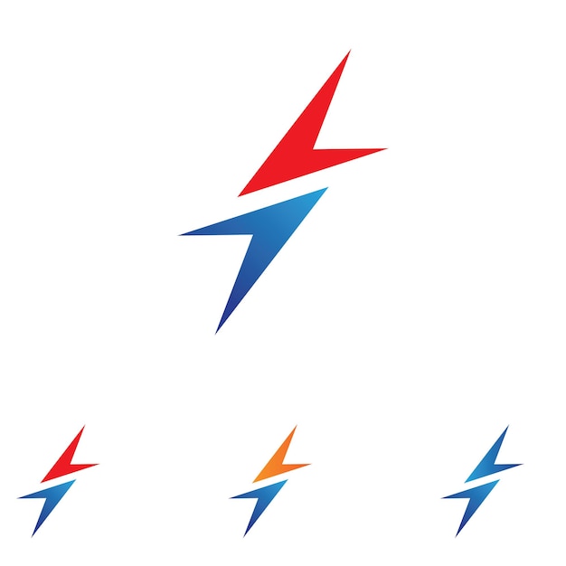 Thunderbolt-logo en symboolvector