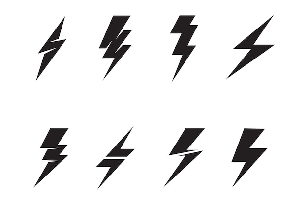 Thunderbolt-logo en symboolvector